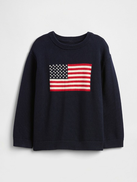GAP Детски пуловер Americana GAP