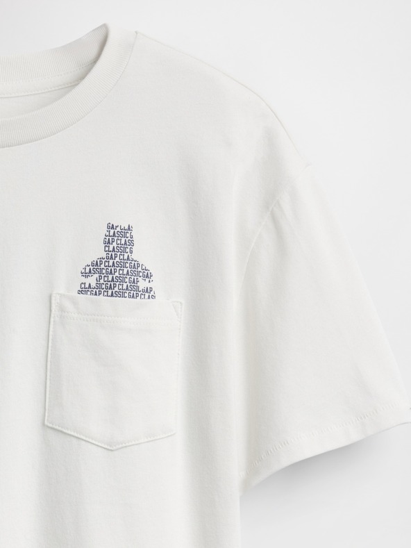 GAP Детска тениска с джобче Brannan Unisex GAP