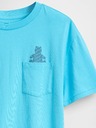GAP Детска тениска с джобче Brannan Unisex GAP