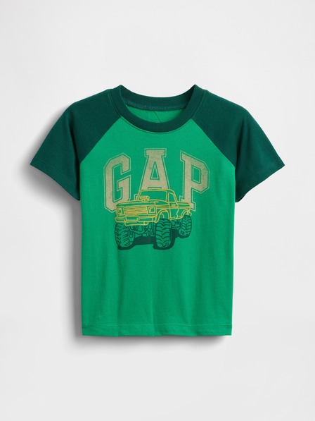 GAP Бебешка тениска с лого Americana GAP