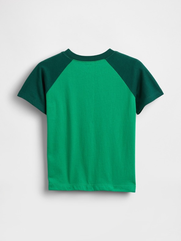 GAP Бебешка тениска с лого Americana GAP