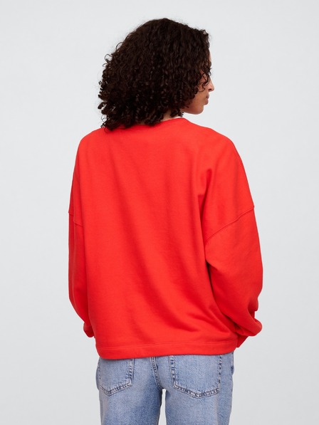 GAP Oversize суитчър с лого Americana GAP