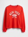 GAP Oversize суитчър с лого Americana GAP