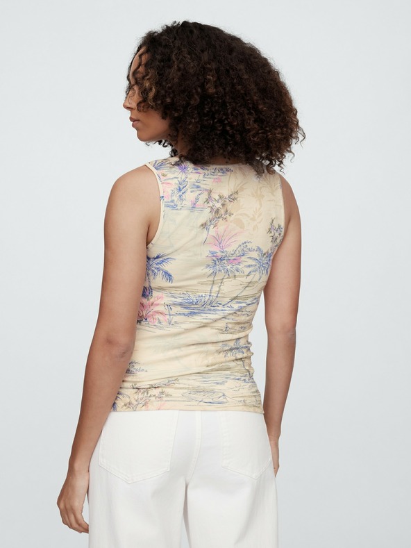 GAP Ребрест потник с лого на GAP