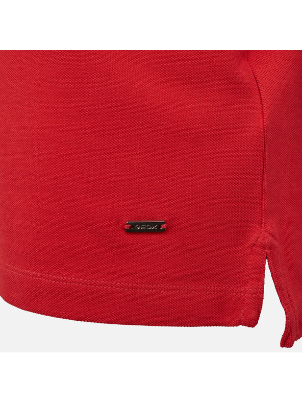 Geox Червена мъжка поло риза Geox