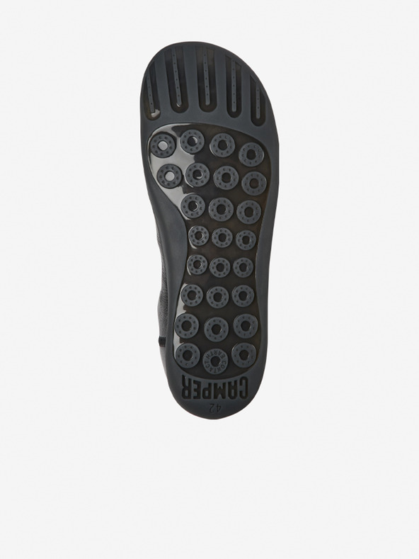 Camper Черни мъжки кожени обувки Camper