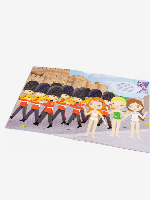 ELLA & MAX Облечи за Кейт - книга със стикери