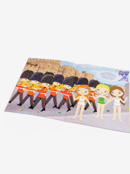 ELLA & MAX Облечи за Кейт - книга със стикери