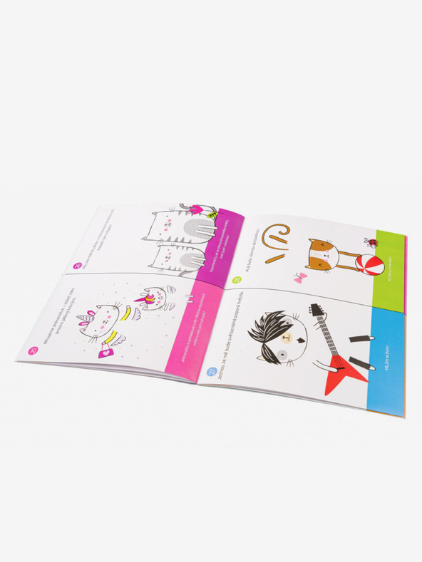 ELLA & MAX Книга със стикери за КОТЕТО МИНА