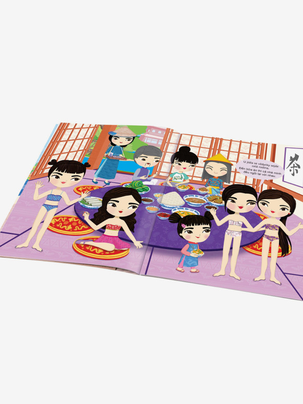 ELLA & MAX Рокли за NGOC - Книга със стикери