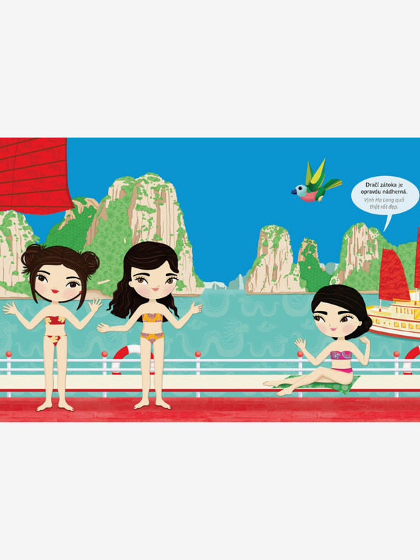 ELLA & MAX Рокли за NGOC - Книга със стикери