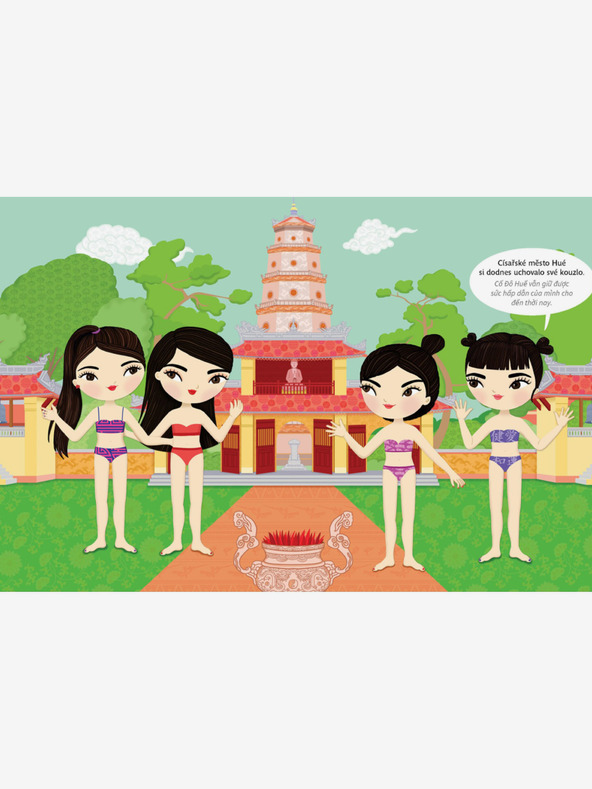 ELLA & MAX Рокли за NGOC - Книга със стикери