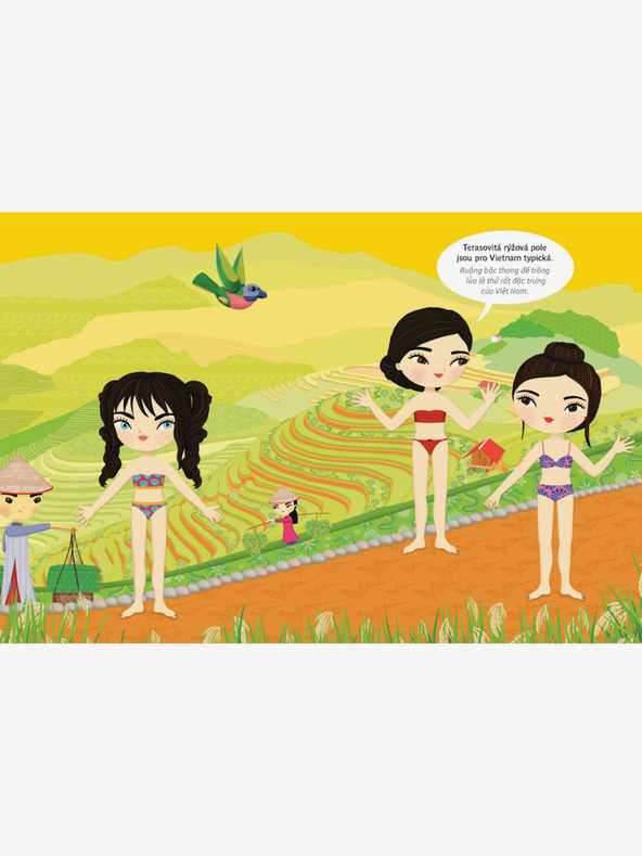 ELLA & MAX Рокли за NGOC - Книга със стикери