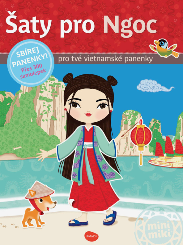 ELLA & MAX Рокли за NGOC - Книга със стикери