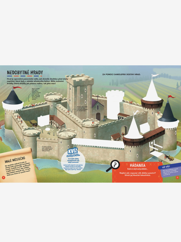 ELLA & MAX МИШКА СРЕДНОВЕКОВНА - Търсене и спасяване със стикери