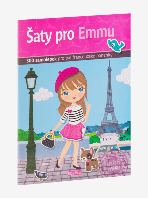 ELLA & MAX Облечи за ЕММА - книга със стикери