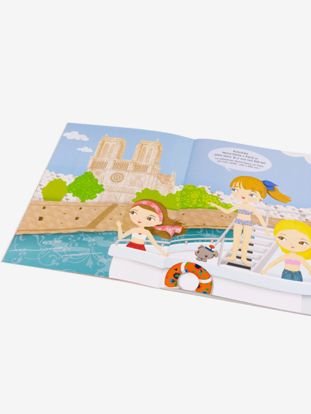 ELLA & MAX Облечи за ЕММА - книга със стикери