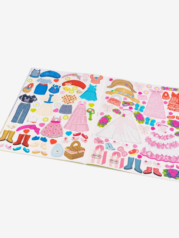 ELLA & MAX Облечи за ЕММА - книга със стикери