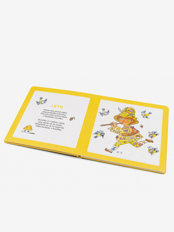 ELLA & MAX От пролетта до зимата - пъзели, стихотворения, страници за оцветяване, викторини