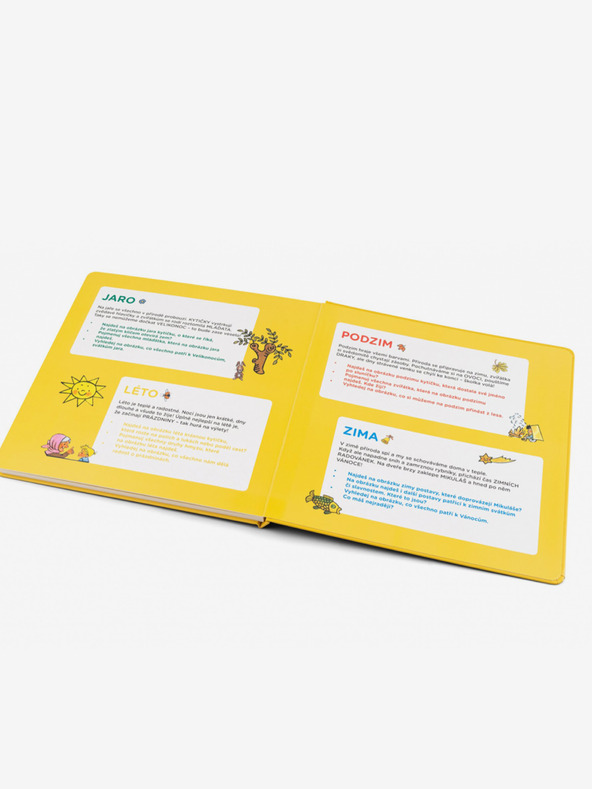 ELLA & MAX От пролетта до зимата - пъзели, стихотворения, страници за оцветяване, викторини