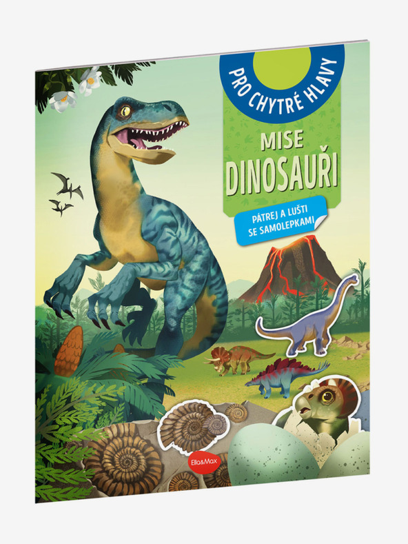 ELLA & MAX МИСИЯ ДИНОЗАВРИ - търсене и спасяване със стикери