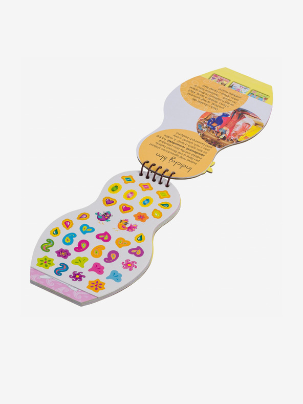 ELLA & MAX Обличане на индийски кукли ASHNA - Книга за оцветяване