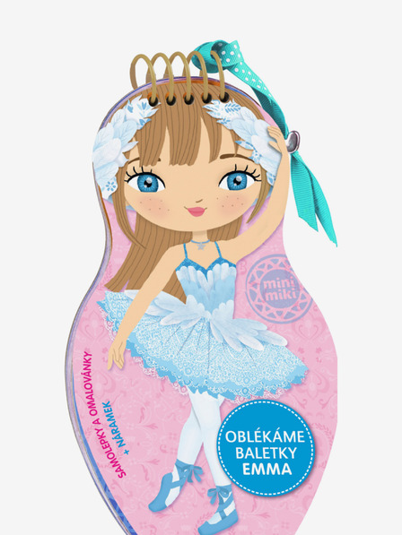 ELLA & MAX Обличаме балеринки EMMA – Книжка за оцветяване