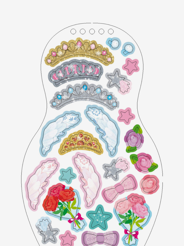 ELLA & MAX Обличаме балеринки EMMA – Книжка за оцветяване