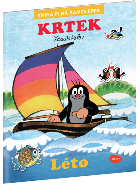 ELLA & MAX КЪРТ и ЛЯТОТО - Книга със стикери