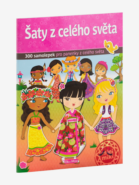 ELLA & MAX Рокли от цял свят - книжка със стикери