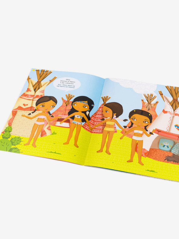 ELLA & MAX Рокли от цял свят - книжка със стикери