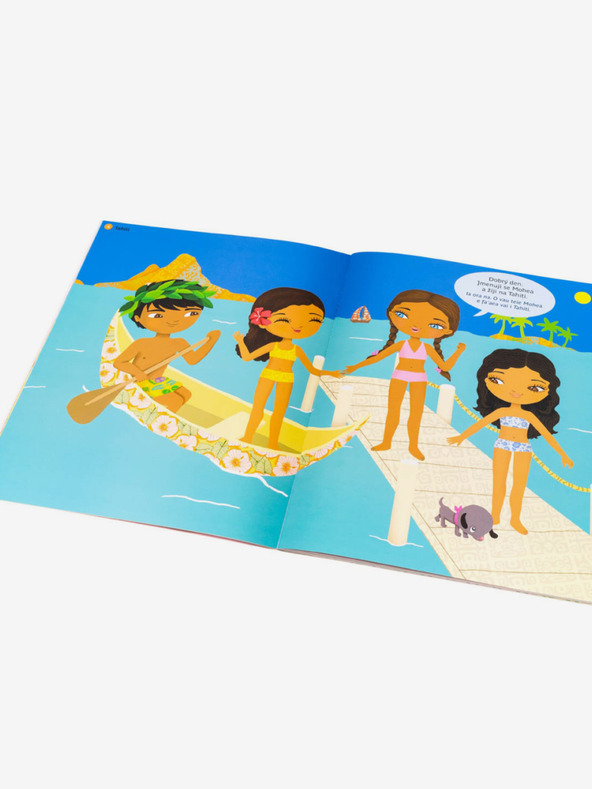 ELLA & MAX Рокли от цял свят - книжка със стикери