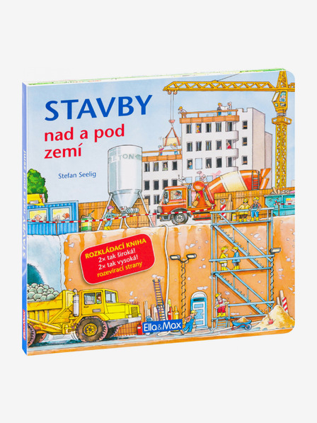 ELLA & MAX Сгради над и под земята - голямоформатна разгъваема книга