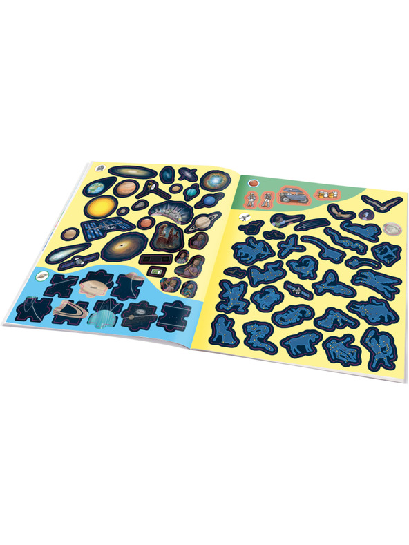 ELLA & MAX Моята първа книжка със стикери - ПРОСТРАНСТВО