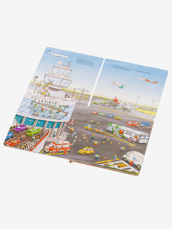 ELLA & MAX ТРАНСПОРТ НАД И ПОД ЗЕМЯТА – Голям разгъващ се формат книга