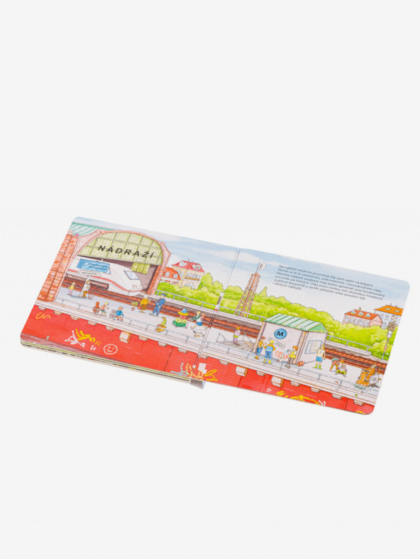 ELLA & MAX ТРАНСПОРТ НАД И ПОД ЗЕМЯТА – Голям разгъващ се формат книга