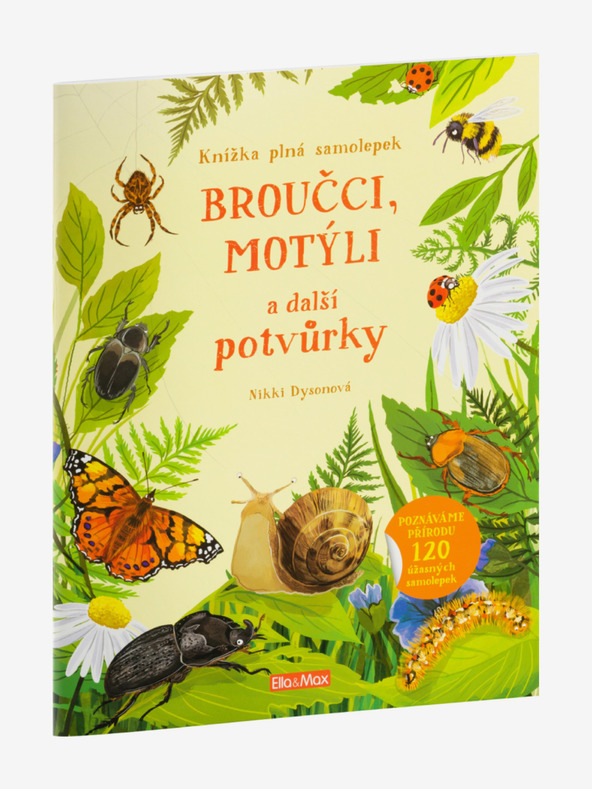 ELLA & MAX ПТИЦИ, МОМИЧЕТА и други животинки - книжка със стикери