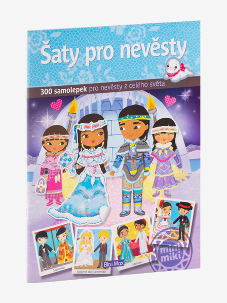ELLA & MAX Рокля за булката - книга със стикери