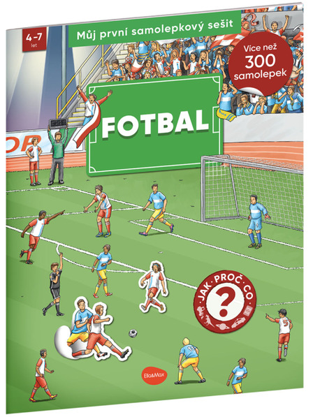 ELLA & MAX Моята първа книжка със стикери - ФУТБОЛ