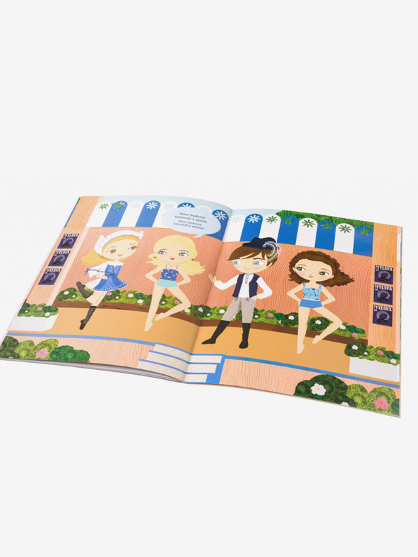 ELLA & MAX Облечи се за зурлата - книжка със стикери