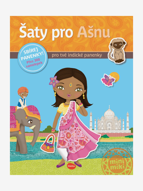 ELLA & MAX Облечи се за АШНА - книжка със стикери