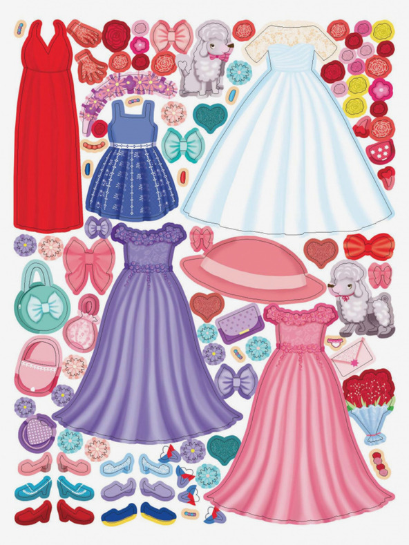 ELLA & MAX Рокли за ВИКТОРКА ─ Книга с лепенки