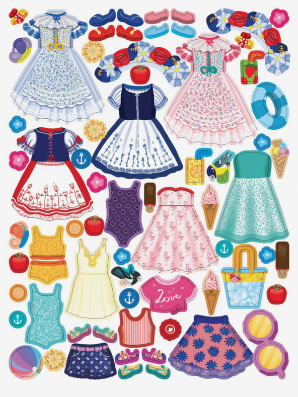 ELLA & MAX Рокли за ВИКТОРКА ─ Книга с лепенки