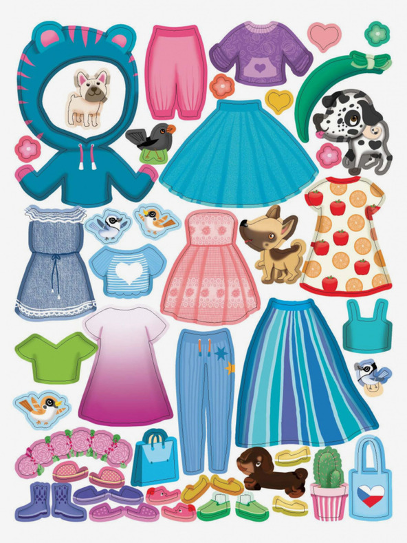 ELLA & MAX Рокли за ВИКТОРКА ─ Книга с лепенки