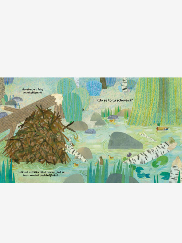 ELLA & MAX Кой се крие тук? Край реката - Книга с отварящи се прозорци