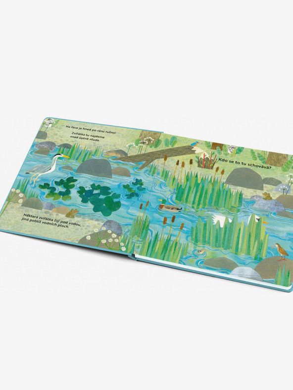 ELLA & MAX Кой се крие тук? Край реката - Книга с отварящи се прозорци