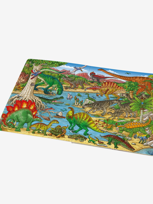 ELLA & MAX Голяма книга за динозаврите за малките разказвачи