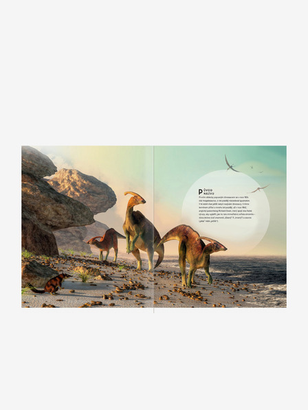 ELLA & MAX Голям картинен пътеводител за света на динозаврите