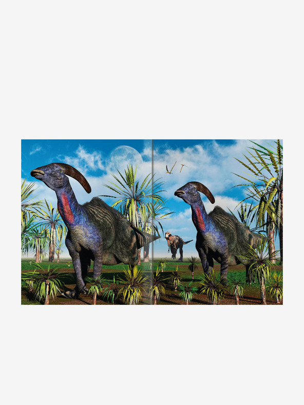 ELLA & MAX Голям картинен пътеводител за света на динозаврите