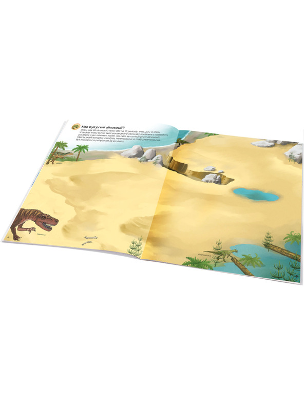 ELLA & MAX Моята първа книжка със стикери - ДИНОЗАВРИ